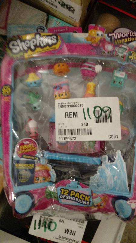 lot 1109 image: Shopkins Season 8 World Vacation Americas 12-Pack