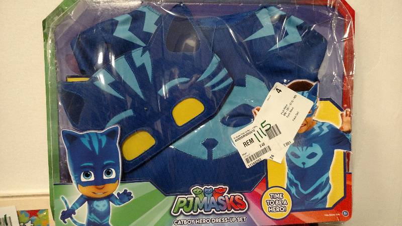 lot 1115 image: PJ Masks Dress Up Set - Catboy