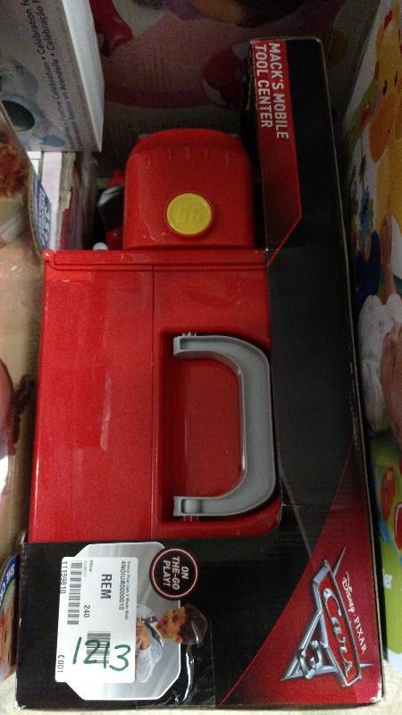 lot 1213 image: Disney Pixar Cars 3 Macks Mobile Tool Center
