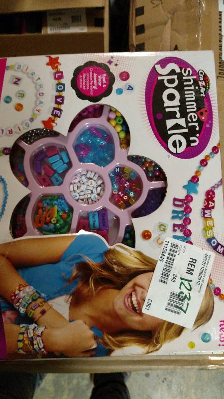 lot 1237 image: Shimmer n Sparkle ABC Jewelry Kit