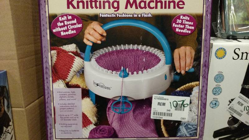 lot 1005 image: Innovations Knitting Machine