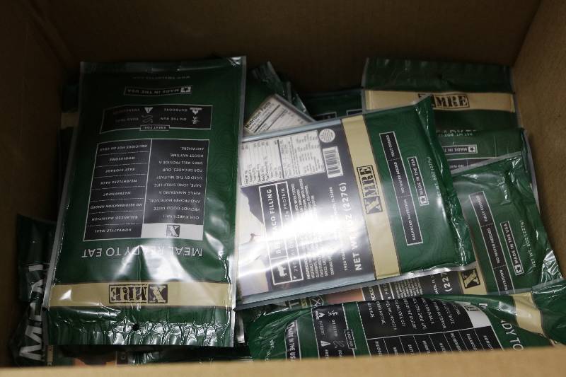 lot 8 image: MRE Meals