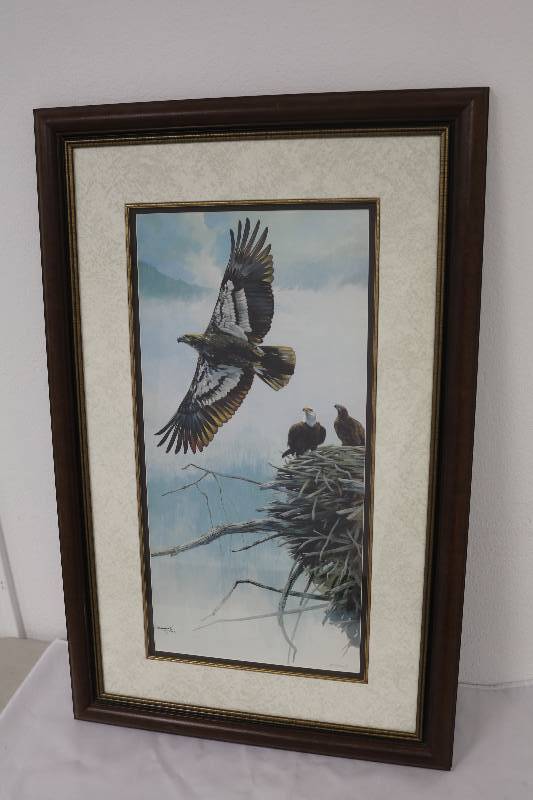 lot 118 image: Eagles Print by Fernandez