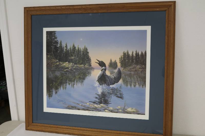 lot 131 image: Loon Print