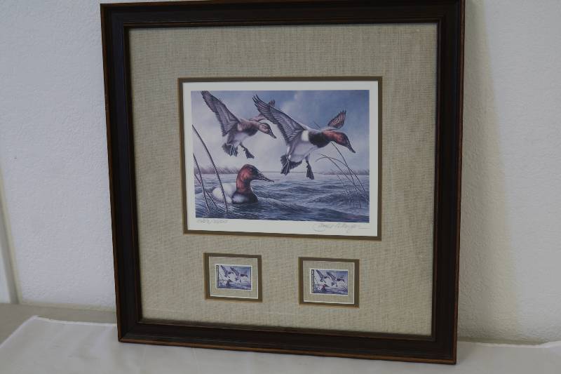 lot 134 image: Canvasbacks Print