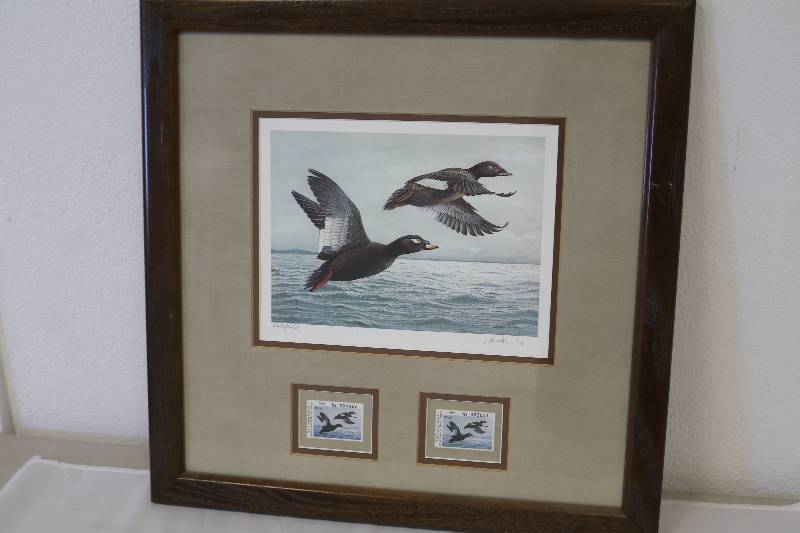 lot 135 image: 1988 ND Resident Stamps & Print