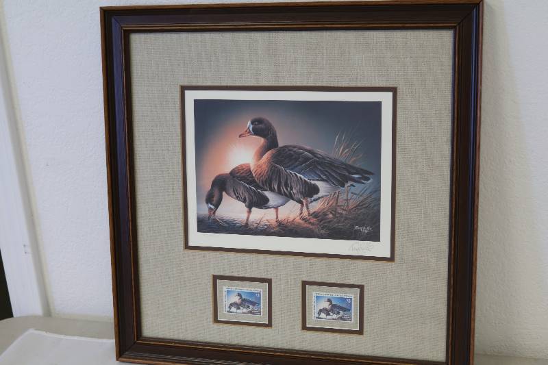 lot 137 image: 1985 Migratory Waterfowl Stamps - Terry Redlin