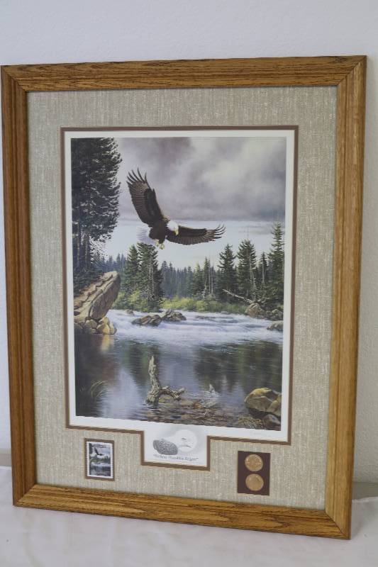 lot 143 image: Limited Edition Where Freedom Reigns Print