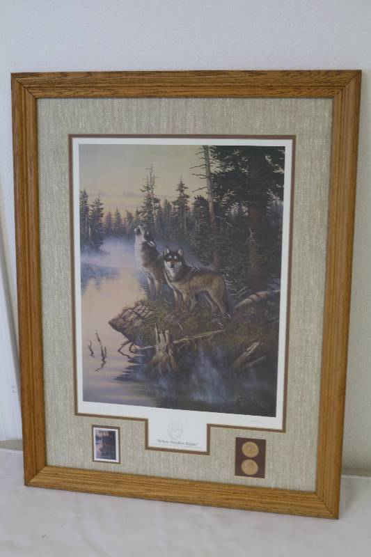 lot 146 image: Timberwolf Print