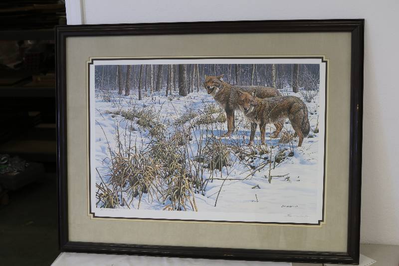 lot 148 image: Coyote Print