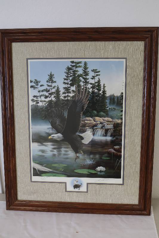 lot 164 image: Eagle Print