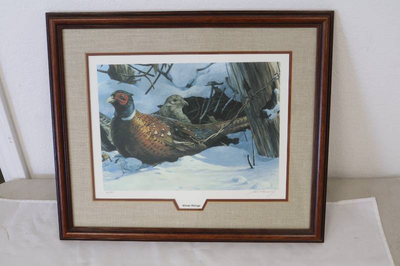 lot 165 image: Pheasant Print