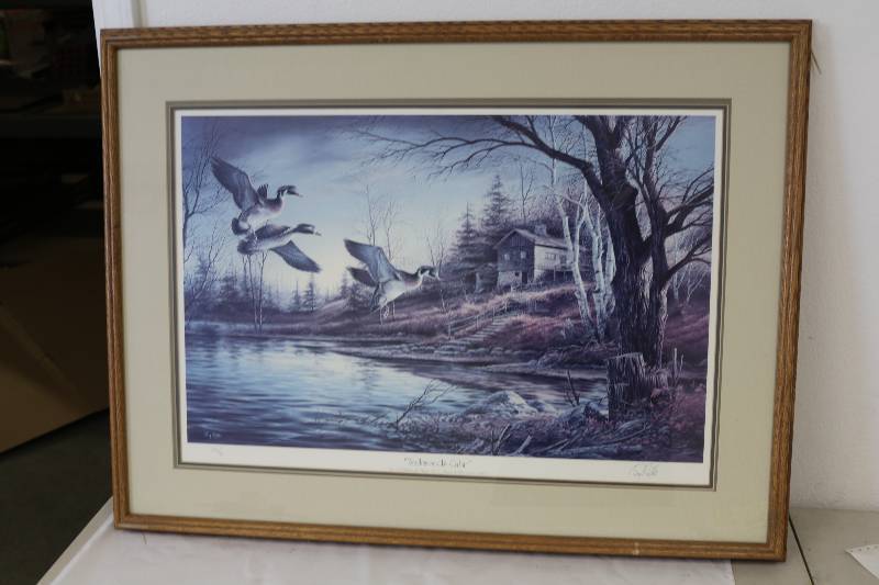 lot 166 image: Terry Redlin Print