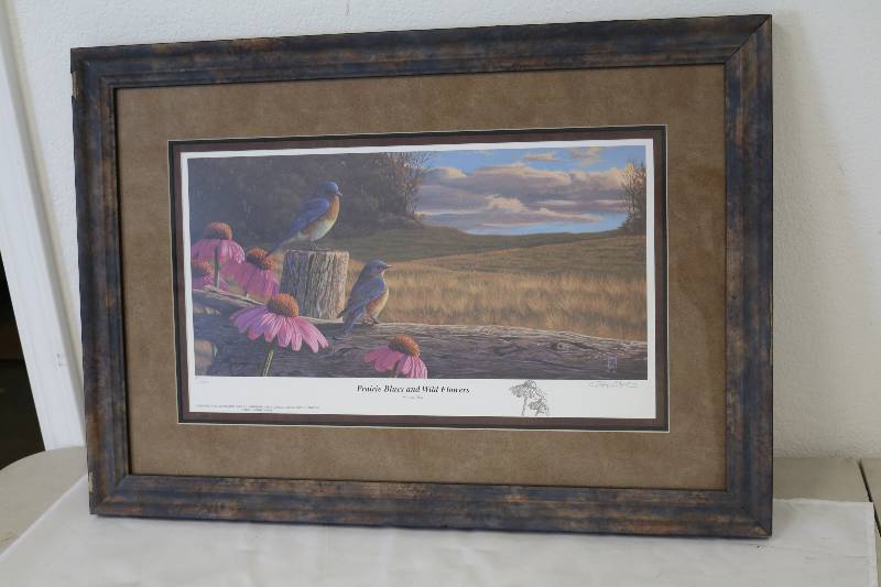 lot 170 image: Wild Flowers Print