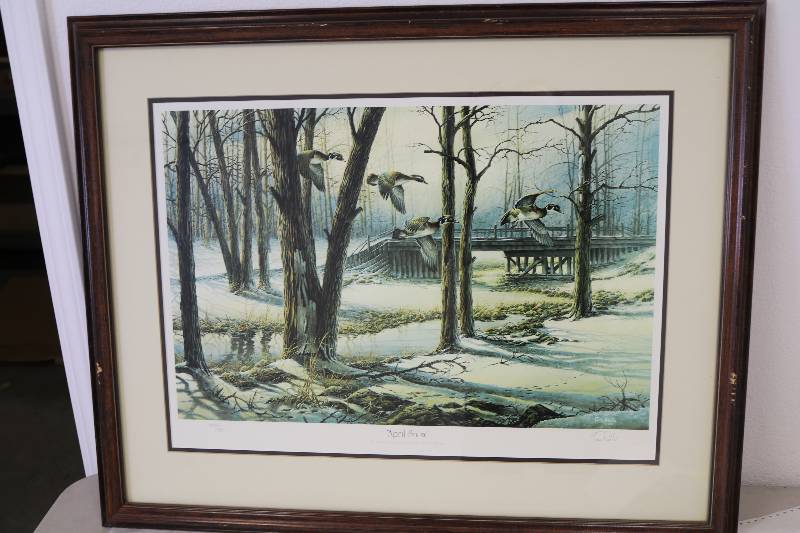 lot 184 image: Terry Redlin Print