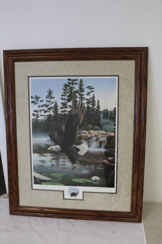 lot 149 image: Eagle Print