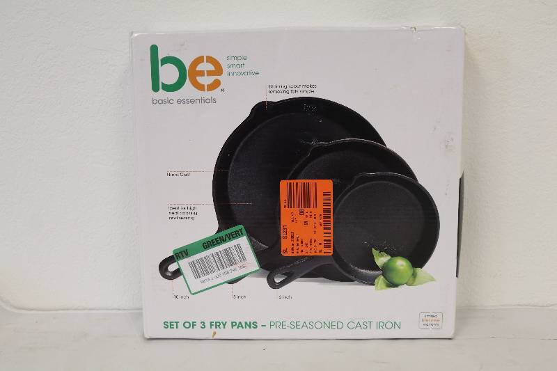 lot 196 image: Cast Iron Frying Pans