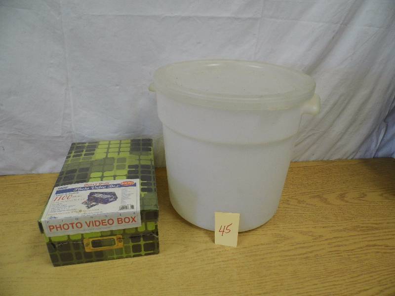 Round Storage Container - Box