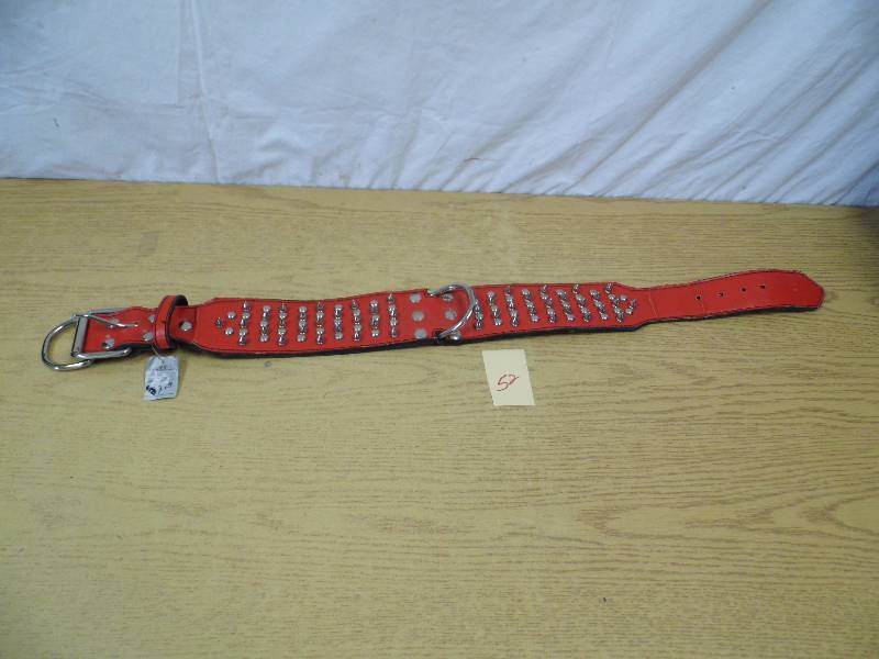 New Large Studded Dog Collar