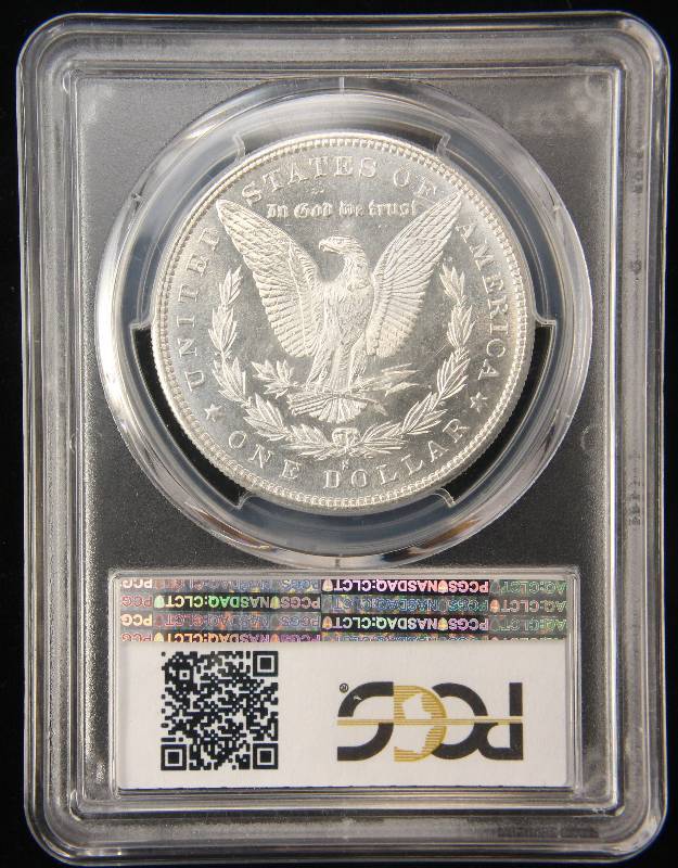 1881-S MORGAN SILVER DOLLAR PCGS MS65