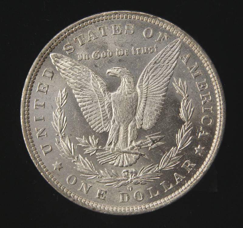 1881-O MORGAN SILVER DOLLAR GEM BU