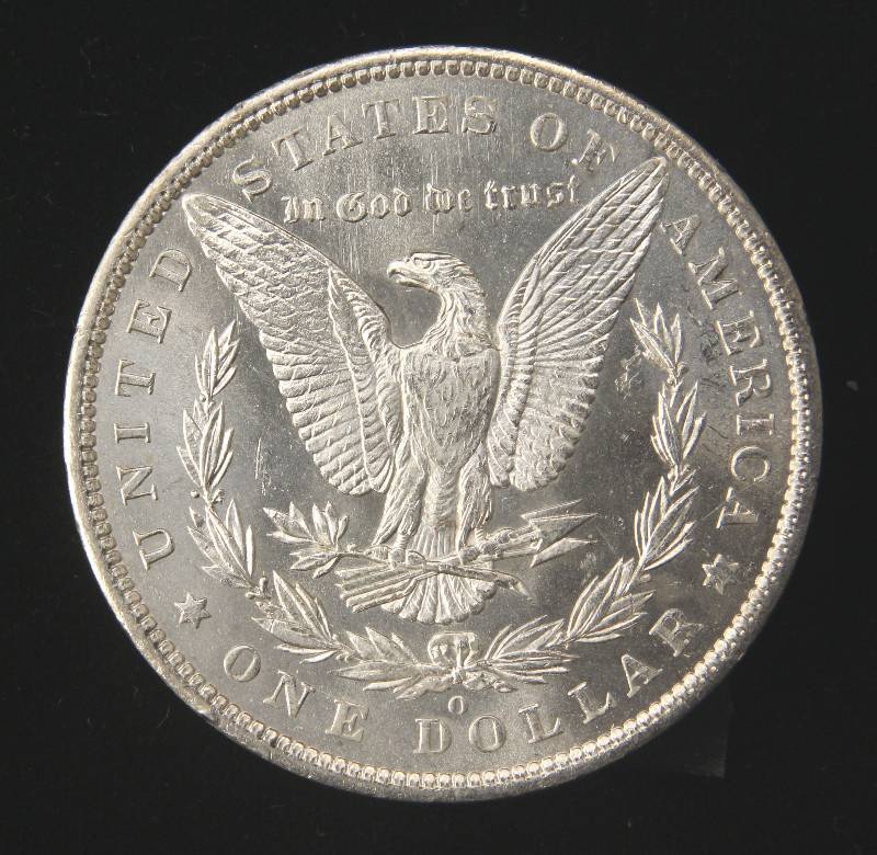 1880-O MORGAN SILVER DOLLAR GEM BU VAM-9 DOUBLE ARROWS