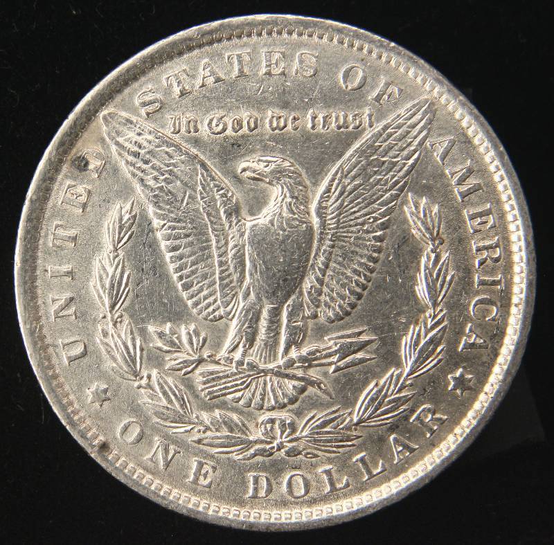 1888 MORGAN SILVER DOLLAR AU DETAILS