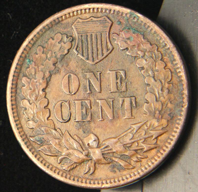 1882 INDIAN HEAD CENT AU DETAILS