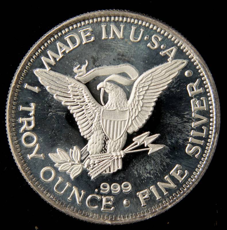 1 TROY OZ. .999 FINE SILVER LITTLE ORPHAN ANNIE