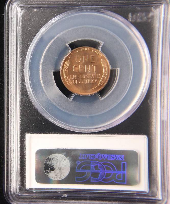 1955-S US WHEAT CENT MS66RD PCGS