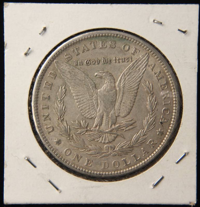 1900-P MORGAN SILVER DOLLAR AU