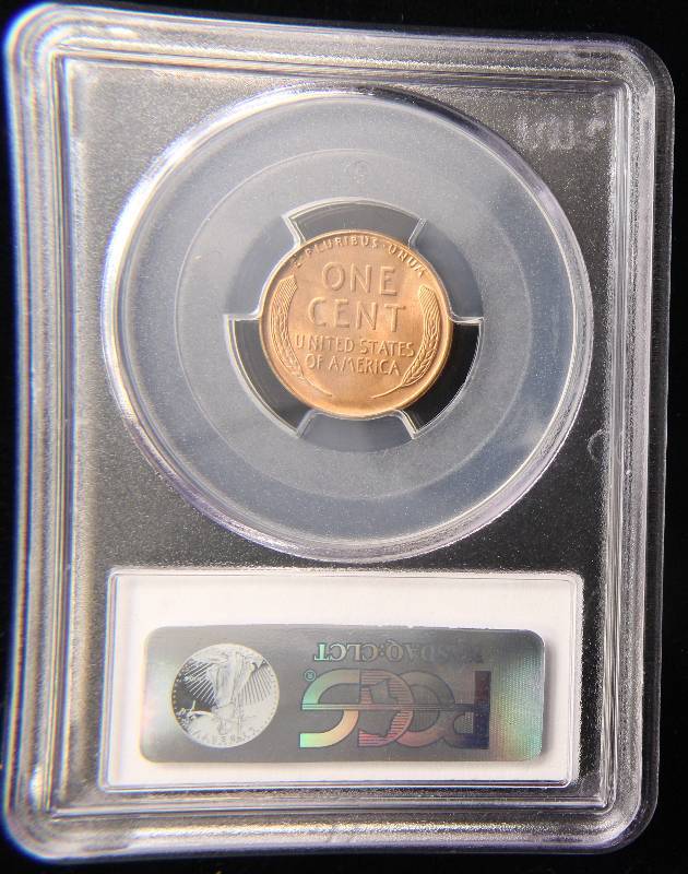 1940 US WHEAT CENT MS66RD PCGS