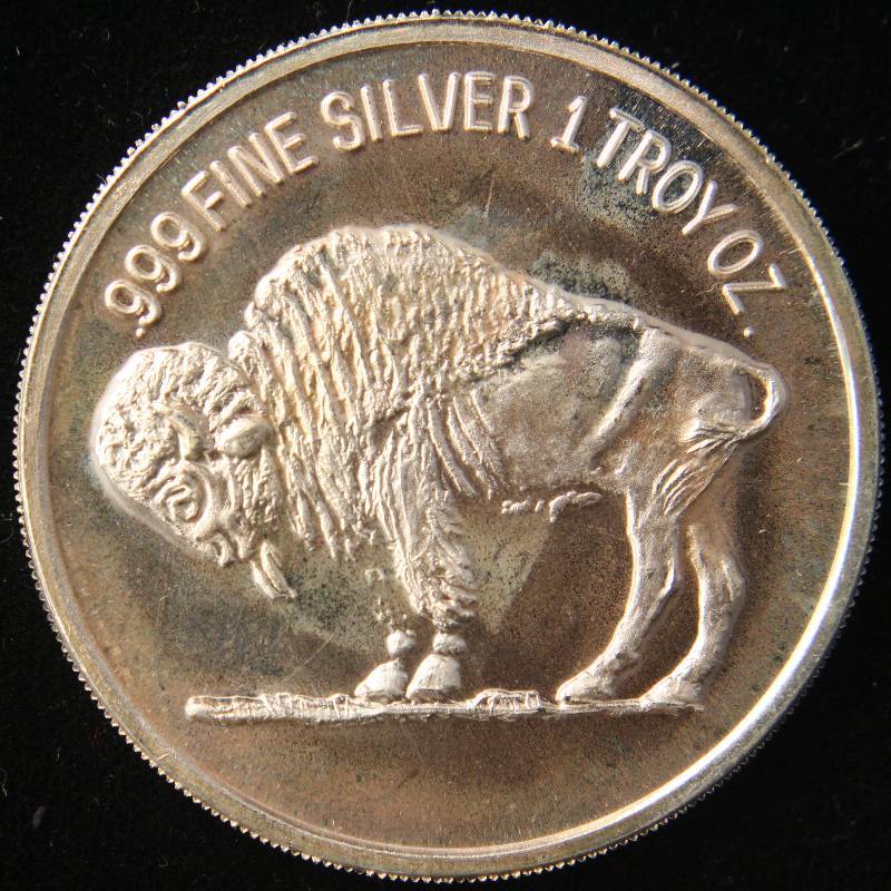 1 TROY OZ. .999 FINE SILVER STICK TO YOUR SADDLE & DONT BE BOUNCED