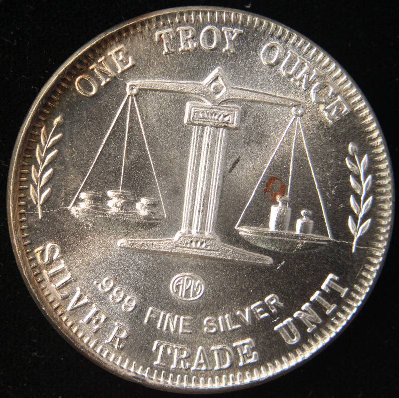 1 TROY OZ. .999 FINE SILVER SHIP TRADE UNIT