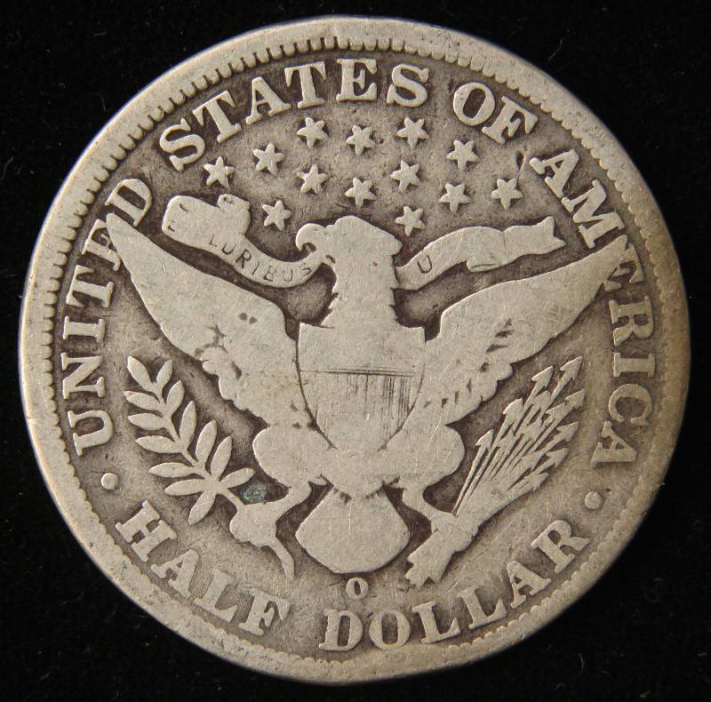 1900-O BARBER SILVER HALF DOLLAR GOOD