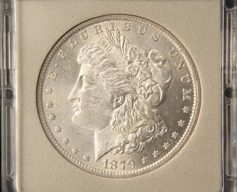 1879-O MORGAN SILVER DOLLAR MS66 NCGS sharp coin