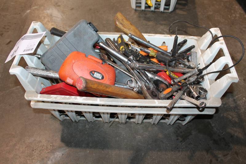 lot 49 image: Hand Tools - Wrenches, Sockets, Hex Key Set, Pliers, Wire Cutters, Hammers, And More