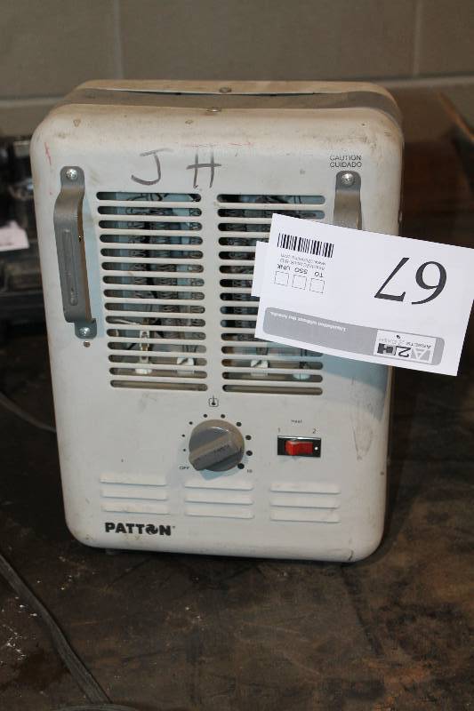 lot 67 image: Patton Space Heater