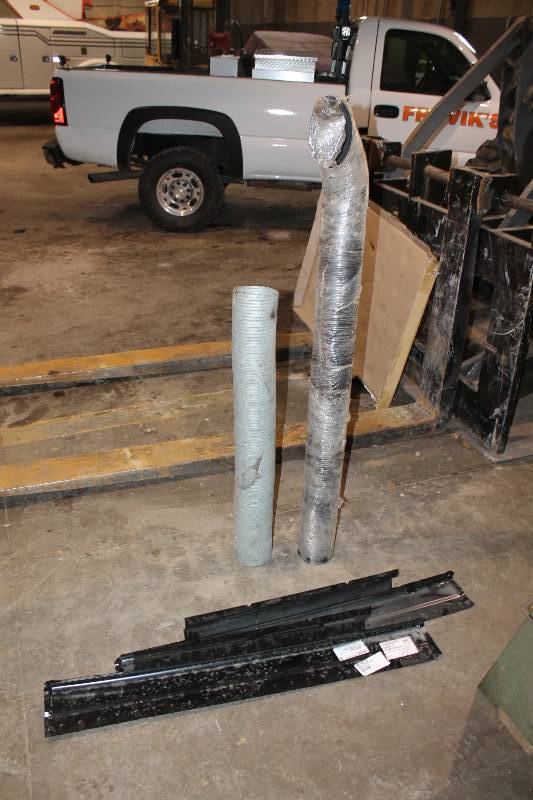 lot 96 image: Metals Brackets, Ducting