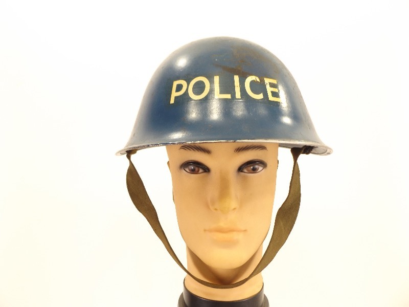 WWIWWII Police Doughboy Helmet