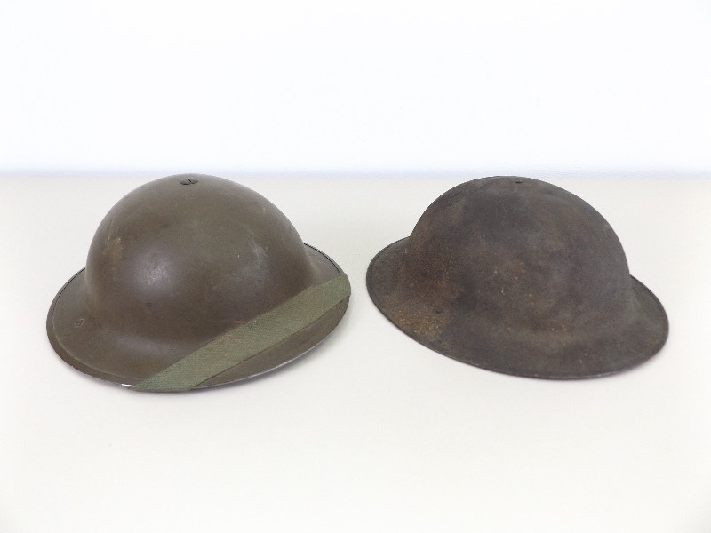 WWIWWII Doughboy Helmets