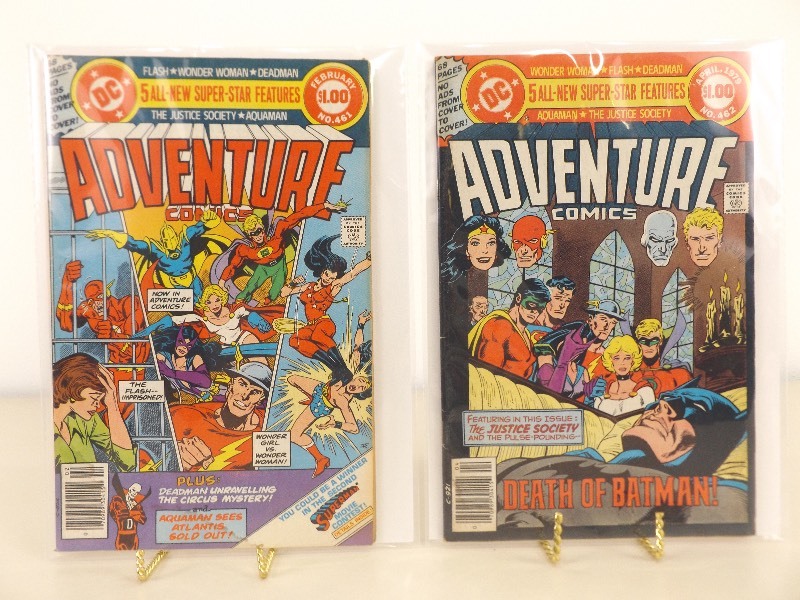 2 Vintage DC Adventure Comics