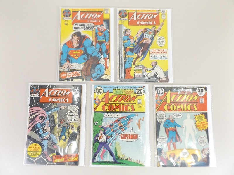 5 Silver Age DC Action Comics