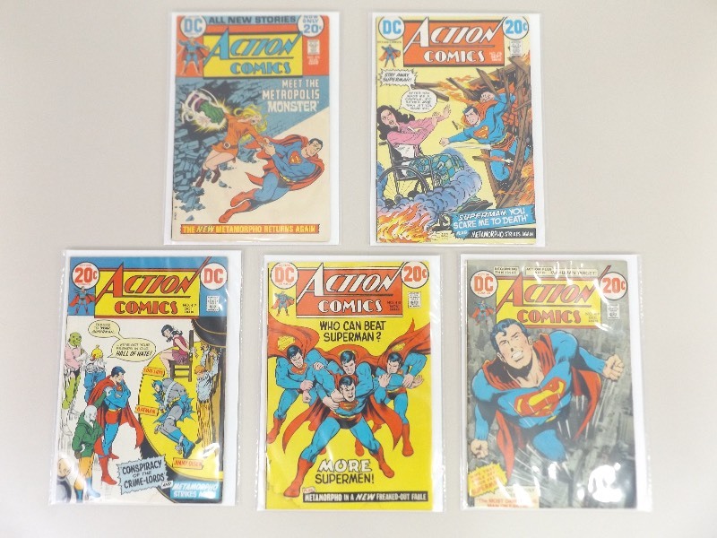 5 Silver Age DC Action Comics