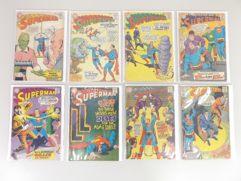 8 Silver Age DC Superman Comics