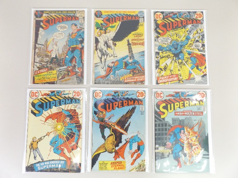 6 Silver Age DC Superman Comics