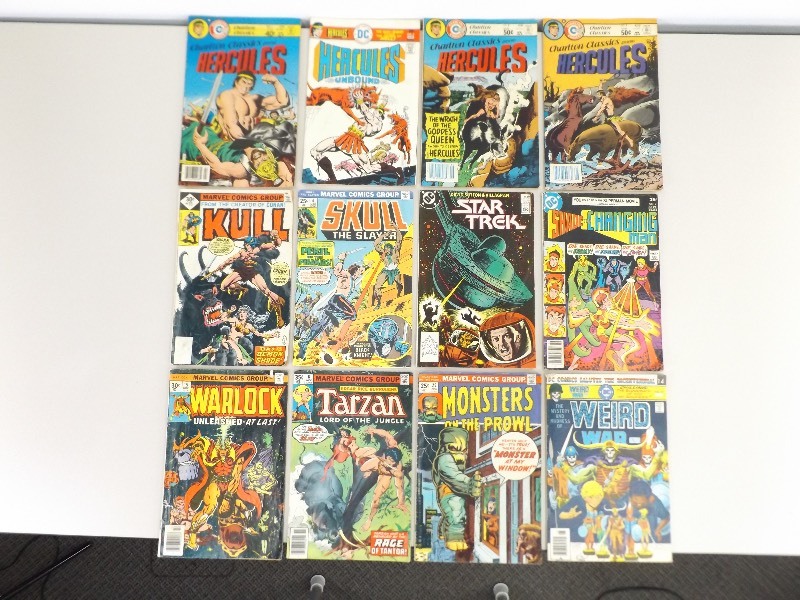 12 Vintage DC, Marvel, Charlon, etc. Silver Age Etc. Comic Books