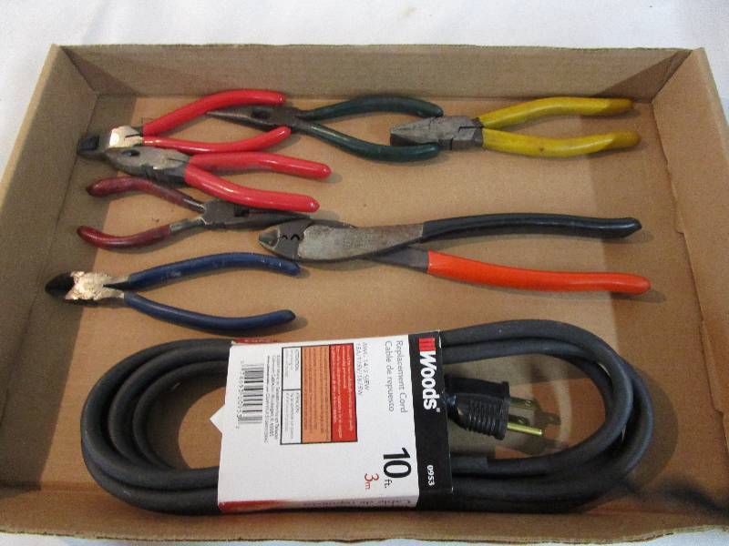 lot 61 image: Cord and Pliers
