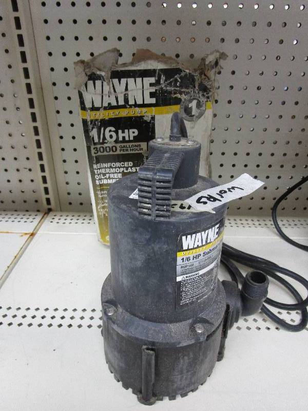 lot 89 image: Wayne Utility Pump