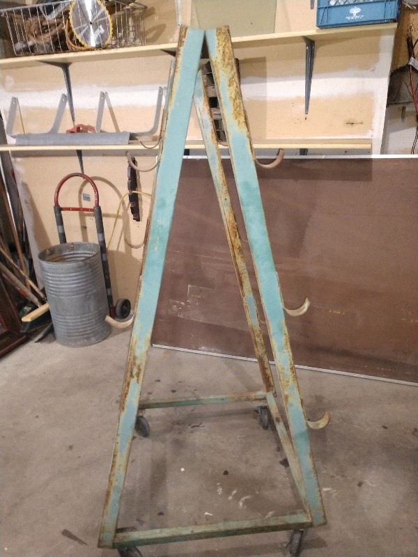 Heavy Duty Steel Bar Holding Cart